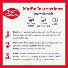 Betty Crocker Banana Nut Muffin and Quick Bread Mix, Made with California Walnut