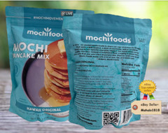 Two (2) HAWAII GLUTEN FREE PANCAKE MIX – Mochi Foods Pancake Mix 2.2 LB