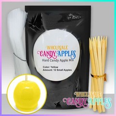 DIY Candy Apple Making Mix Kit-Yellow Plain Candy Apple