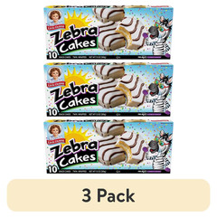 Little Debbie Zebra Cakes Family Pack Snack Cakes 10 Count 3 Pack