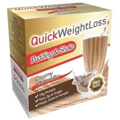 Creamy Chocolate Pudding Shake Meal Replacement Fast Weight Loss Supplement 7ct