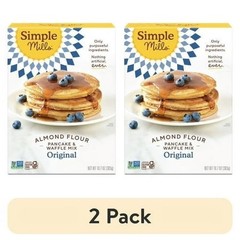 Gluten-Free Almond Flour Pancake and Waffle Mix, 10.7 oz, 2 Pack