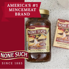 None Such Mincemeat Classic Original with Raisins & Apples, 27 Ounce (Pack of 1)