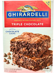 Ghirardelli Triple Chocolate Premium Brownie Mix 6 Packs of 20 Oz Bags EXP 12/26