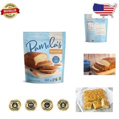 Pamela’s Artisan Bread Mix 3-Bag Bulk – Naturally Gluten-Free, Non-GMO, Kosher