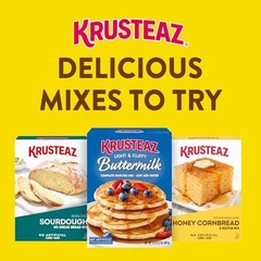 Krusteaz Banana Nut Muffin Mix 15.4 oz Pack of 12 Easy Delicious Muffins Bread