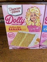 Dolly Parton Duncan Hines Baking Collection Banana & Coconut Cake Mixes 2 Boxes
