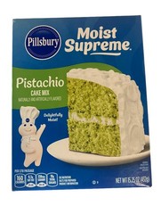 Pillsbury Moist Supreme Pistachio Cake Mix 2 Pack