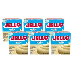 Instant Vanilla Pudding Mix – Low Calorie Dessert, 6 Individual 1 oz Packs