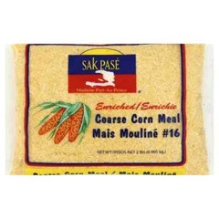 Sak Pase Coarse Cornmeal Mais Moulin – 6 Pack, Size 2 lbs Each Bag, Gluten-Free