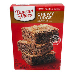 Duncan Hines Chewy Fudge Brownie Mix 18.3 oz