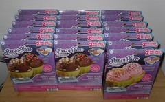 LOT OF 19 Freezy-Bake Easy-Bake Strawberry Chocolate Ice Cream Refill Mix 3.2 oz