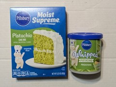 2026 Pillsbury Moist Supreme Pistachio Cake Mix & Whipped Pistachio Frosting
