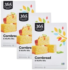 Delicious 3-Pack Vegan Cornbread & Muffin Mix – Perfect with Soup & Chili