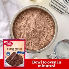 (8 pack) Favorites Super Moist Chocolate Fudge Cake Mix, Holiday Baking, 13.25