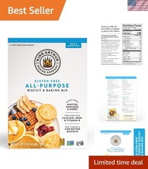 King Arthur Gluten-Free All-Purpose Biscuit & Baking Mix, 24 oz Pack of 6 – N…