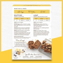 Almond Flour Banana Bread Mix – Gluten Free, 3 Boxes