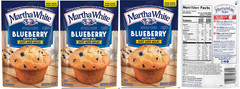 Blueberry Muffin Mix (4 Bags, 7 oz each Bag)