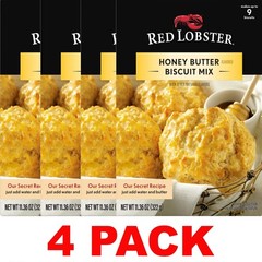 RED LOBSTER Honey Butter Biscuit Mix 11.36 oz Box – 4 PACK