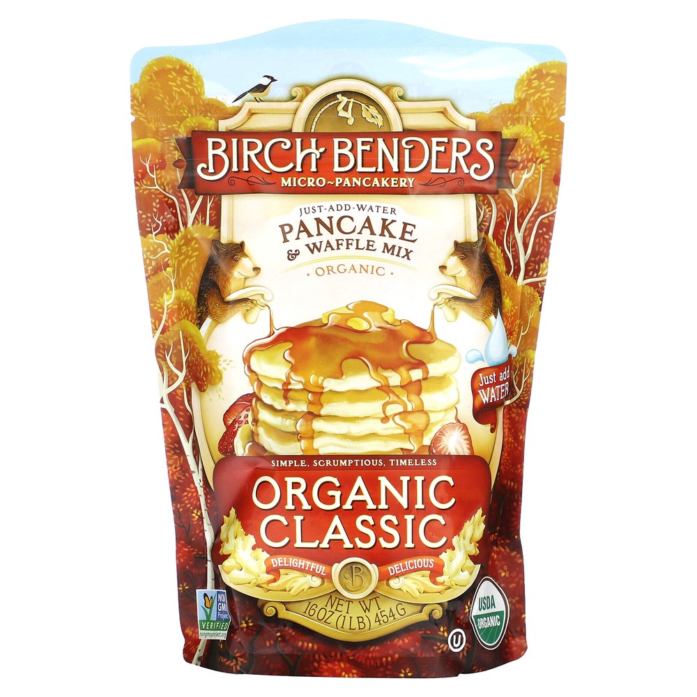 Pancake & Waffle Mix, Organic Classic, 1 lb (454 g)