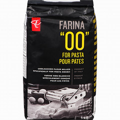 PC Black Label “00” Farina Enriched,Unbleached Fine Wheat Flour for Pasta, 1k…