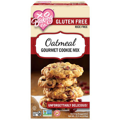 Gluten Free Oatmeal Gourmet Cookie Mix; Non-Gmo; Kosher; Rice Free; Dairy Free;