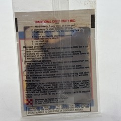 vintage Microwave Chex Party Mix Seasoning Pack Charlie Brown