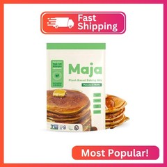 Maja Plant-Based Pancake & Waffle Mix, Pack of 3| Gluten-Free, Top 14 Allergen-F