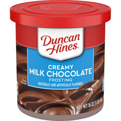 Creamy Milk Chocolate Flavored Frosting, 16 Oz. (Pack of 8)