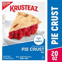 Krusteaz Traditional Light Flaky Pie Crust Mix 20 Ounce Pack of 2