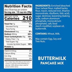 Family-Sized 30 lb Buttermilk Pancake & Waffle Mix – No Artificial Additives