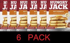 Hungry Jack BUTTERMILK Pancake & Waffle Mix 32 oz box – 6 PACK