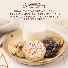 Gluten Free Cookie Mix 9.3 Oz – Sugar, Chocolate Chunk, Double – Vegan Treats