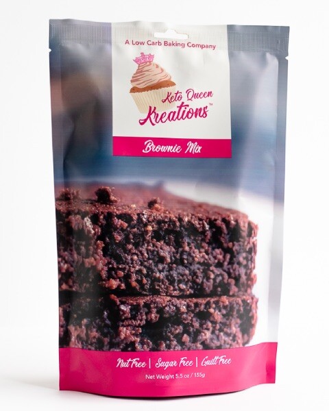 Keto Dessert: Keto Queen Kreations Brownie Mix (1 Net Carb)