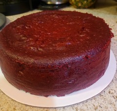 Red Velvet Rum Cake (Jamaican Style)