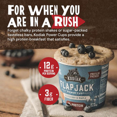 Kodiak Cakes Pancake on the Go, Blueberry and Maple, 2.16 Ounce (Pack of 12)
