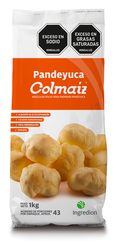 Colombian Pandeyuca Cassava Bread Cheese Mix Colmaiz 1 Kg 2.2 lb