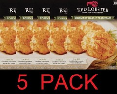 Red Lobster Rosemary Garlic Parmesan Biscuit Mix 11.36 oz Box – 5 PACK