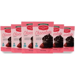 Organic Chocolate Cake Mix By Miss Jones Baking Co 15.87 Oz 6 Pack