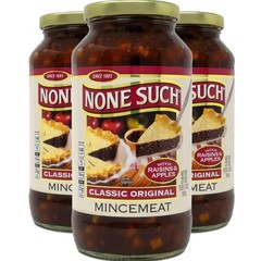 Classic Mincemeat with Raisins and Apples, 27 Ounce Pack of 3