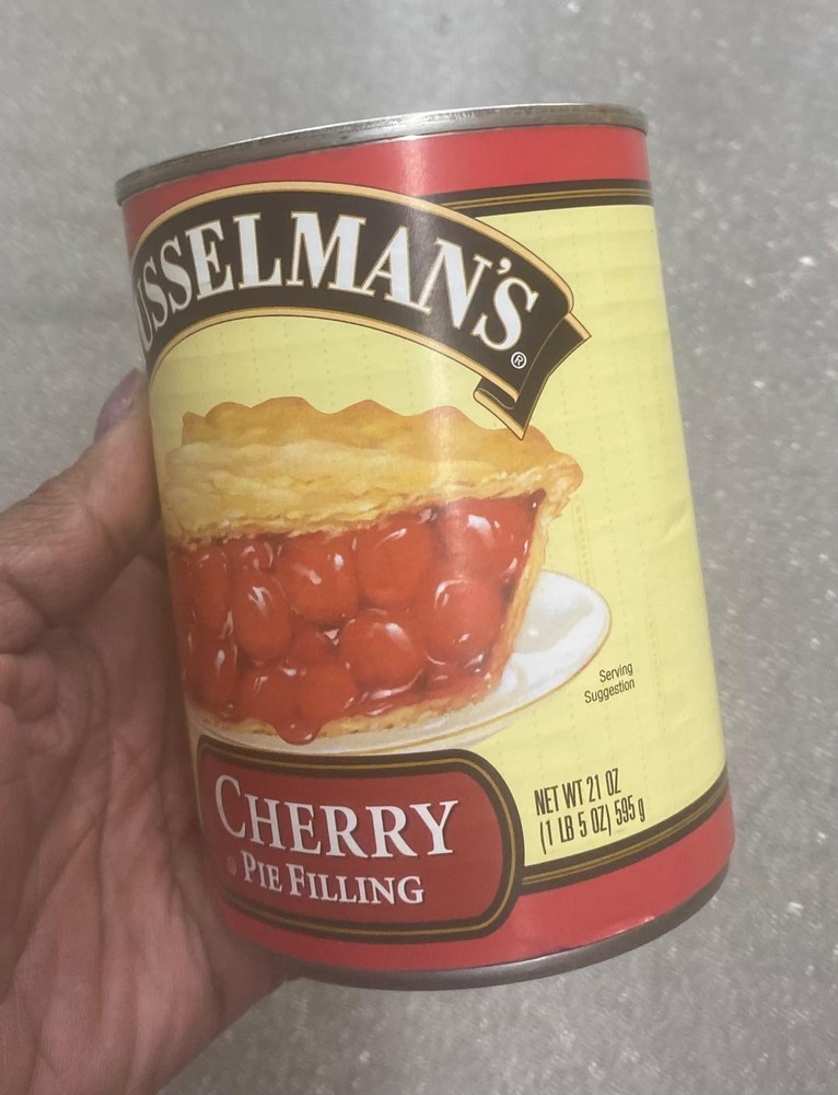 MUSSELMAN’S Cherry Pie Filling-7 Serving per container-1/3 Cup(85 g)-Gluten free
