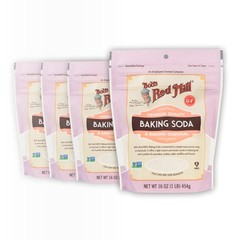 Bob’s Red Mill Baking Soda, 16oz (Pack of 4) – Non GMO, 16 Ounce