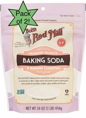 [PACK OF 2] Bob’s Red Mill Gluten Free Baking Soda 16 oz ( 1 lb.)