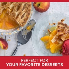 Duncan Hines Comstock Peach Pie Filling and Topping, 21 oz. (Pack of 8)