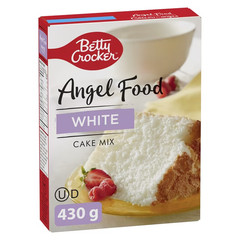 Betty Crocker Angel Food Cake Mix White 430g Sweet Fluffy Quick Dessert