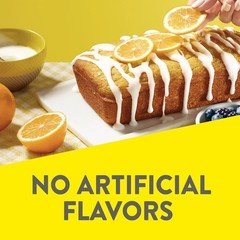 Meyer Lemon Pound Cake Mix with Lemon Flavored Glaze Baking Kit 16.5 oz Box Pack
