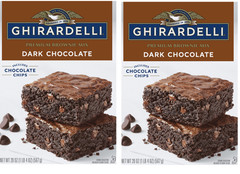 Dark Chocolate Brownie Mix (2 Boxes, 20 oz. each box)