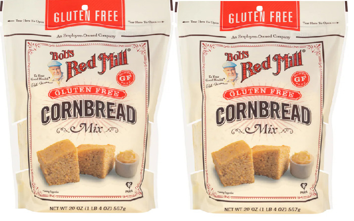 Gluten Free Cornbread Mix (2 Bags, 20 oz. Each Bag)