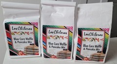 3 Los Chileros Blue Corn Pancake and Waffle Mix 16 Ounce Each