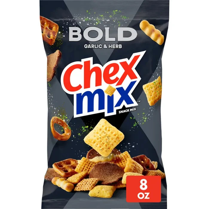 Chex Mix Muddy Extra Herb Party Snack Mix, 8 oz (Pack of 2)
